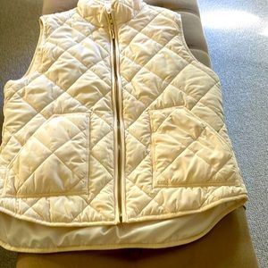 J crew beautiful vest size l